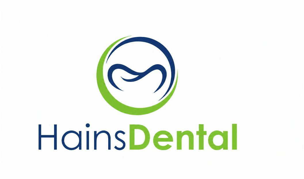 Logo Navy blue dental logo